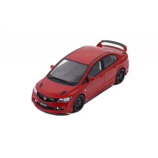 HONDA CIVIC MUGEN RR (FD2) Milano Red 2008 OttO mobile 1:18 Resinemodell (Türen, Motorhaube... nicht zu öffnen!)